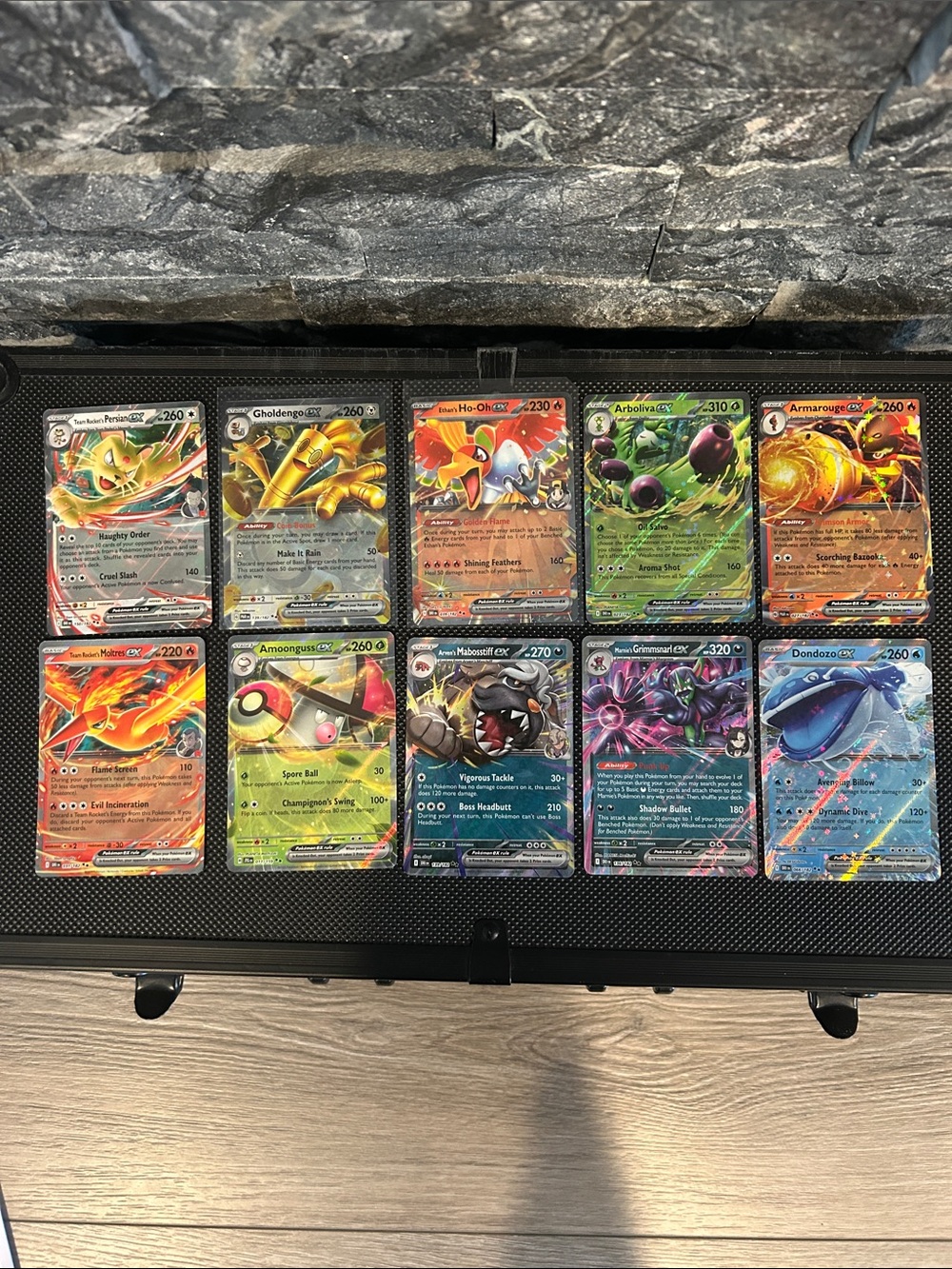 Pokemon EX Card lot 10 Holo cards from Destined‎ Rivals Set M/NM